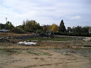 Design and build of a large pond